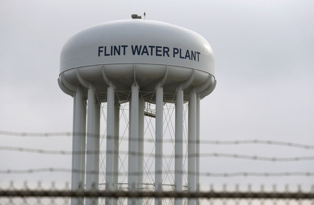 Flint, Michigan, water tower Flint, Michigan, water tower